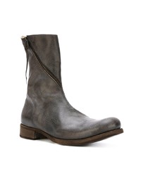 dunkelbraune Chelsea Boots aus Leder von Ma+