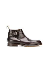 dunkelbraune Chelsea Boots aus Leder von Doucal's