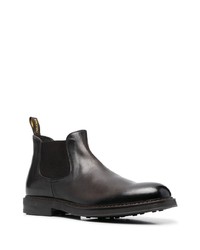 dunkelbraune Chelsea Boots aus Leder von Doucal's