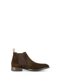 dunkelbraune Chelsea Boots aus Leder von Evita