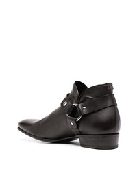 dunkelbraune Chelsea Boots aus Leder von Lidfort