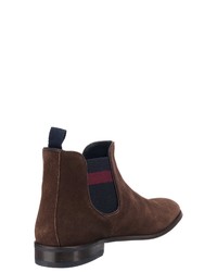 dunkelbraune Chelsea Boots aus Leder von JOOP!