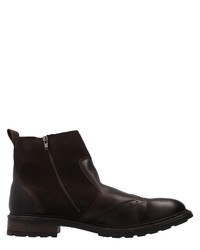 dunkelbraune Chelsea Boots aus Leder von Josef Seibel