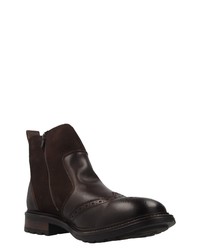 dunkelbraune Chelsea Boots aus Leder von Josef Seibel