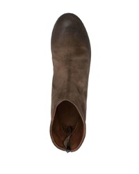 dunkelbraune Chelsea Boots aus Leder von Marsèll