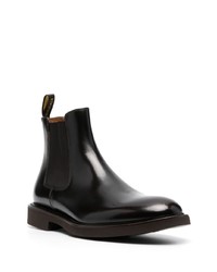 dunkelbraune Chelsea Boots aus Leder von Doucal's