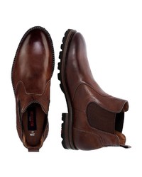 dunkelbraune Chelsea Boots aus Leder von Lloyd