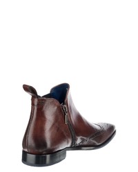 dunkelbraune Chelsea Boots aus Leder von Melvin&Hamilton