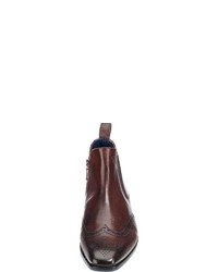 dunkelbraune Chelsea Boots aus Leder von Melvin&Hamilton