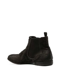 dunkelbraune Chelsea Boots aus Leder von Premiata