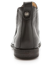 dunkelbraune Chelsea Boots aus Leder von Frye