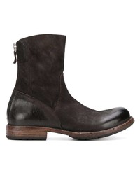 dunkelbraune Chelsea Boots aus Leder von Moma