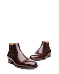 dunkelbraune Chelsea Boots aus Leder von SHOEPASSION