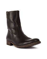 dunkelbraune Chelsea Boots aus Leder von Officine Creative