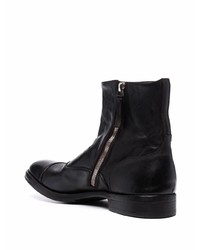 dunkelbraune Chelsea Boots aus Leder von Premiata