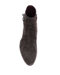 dunkelbraune Chelsea Boots aus Wildleder von Lidfort