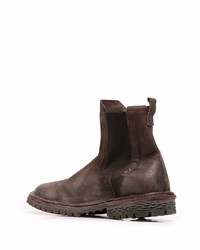 dunkelbraune Chelsea Boots aus Wildleder von Moma