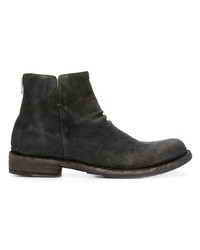 dunkelbraune Chelsea Boots aus Wildleder von Officine Creative