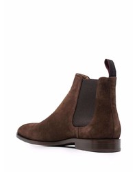 dunkelbraune Chelsea Boots aus Wildleder von PS Paul Smith