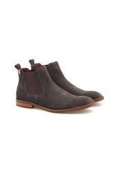 dunkelbraune Chelsea Boots aus Wildleder von Lloyd