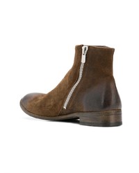 dunkelbraune Chelsea Boots aus Wildleder von The Last Conspiracy