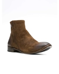 dunkelbraune Chelsea Boots aus Wildleder von The Last Conspiracy