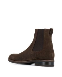 dunkelbraune Chelsea Boots aus Wildleder von Paul Smith