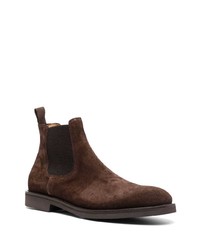 dunkelbraune Chelsea Boots aus Wildleder von Cenere Gb