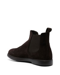 dunkelbraune Chelsea Boots aus Wildleder von Barrett