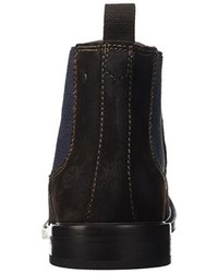 dunkelbraune Chelsea Boots von Base London