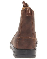 dunkelbraune Chelsea Boots von Blundstone