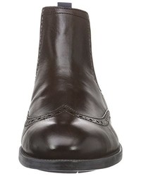 dunkelbraune Chelsea Boots von camel active