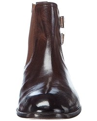 dunkelbraune Chelsea Boots
