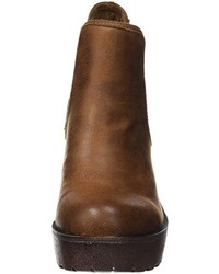 dunkelbraune Chelsea Boots von MTNG Collection