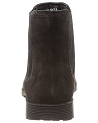 dunkelbraune Chelsea Boots von Rockport