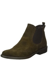 dunkelbraune Chelsea Boots von Tamaris