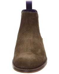 dunkelbraune Chelsea Boots von Ted Baker