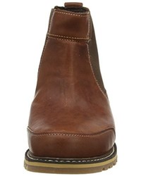 dunkelbraune Chelsea Boots von Timberland