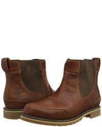 dunkelbraune Chelsea Boots von Timberland