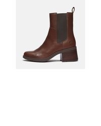 dunkelbraune Chelsea Boots von Timberland