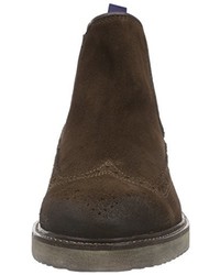 dunkelbraune Chelsea Boots von Wrangler