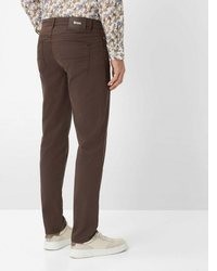 dunkelbraune Chinohose von Brax