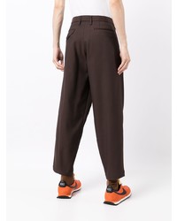 dunkelbraune Chinohose von Kolor