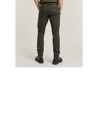 dunkelbraune Chinohose von G Star