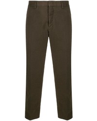 dunkelbraune Chinohose von Pt01