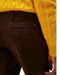 dunkelbraune Chinohose von Tommy Hilfiger