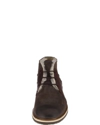 dunkelbraune Chukka-Stiefel aus Leder von Lloyd