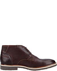 dunkelbraune Chukka-Stiefel aus Leder von Lloyd