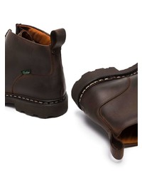 dunkelbraune Chukka-Stiefel aus Leder von Paraboot