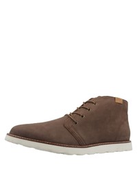 dunkelbraune Chukka-Stiefel aus Wildleder von BORAS